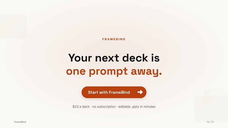 Your next deck is one prompt away