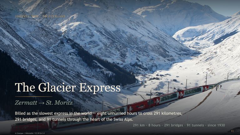 The Glacier Express