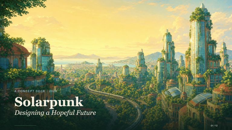 Solarpunk — a hopeful future